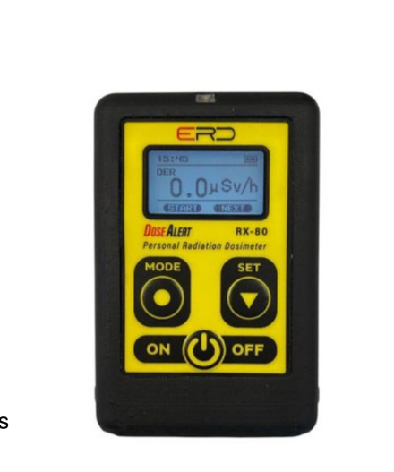 DoseAlert RX-80 Personal Radiation Dosimeter
